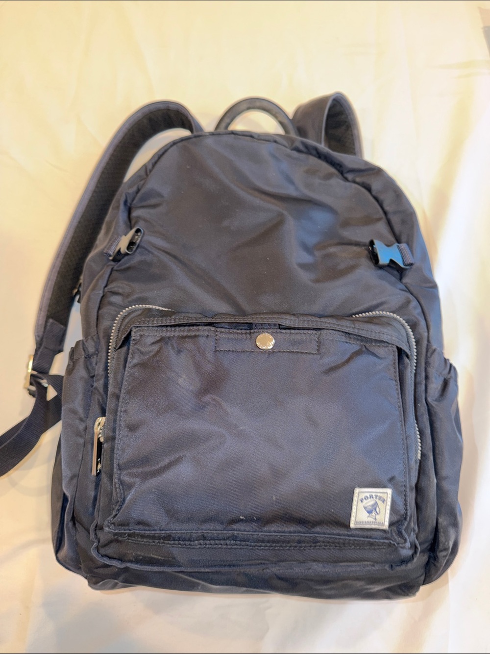 Porter International Black Nylon Backpack NWOT